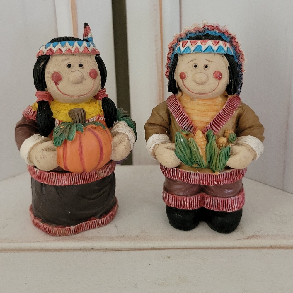 Vintage Thanksgiving Figurines